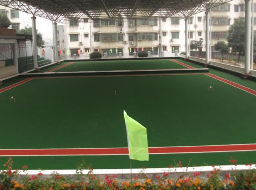 門球場人造草坪鋪設案例